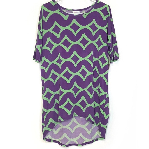 LuLaRoe “IRMA” HIGH-LOW TUNIC OVERSIZED TOP SIZE EXTRA SMALL 🌟NWT🌟 - Picture 7 of 13